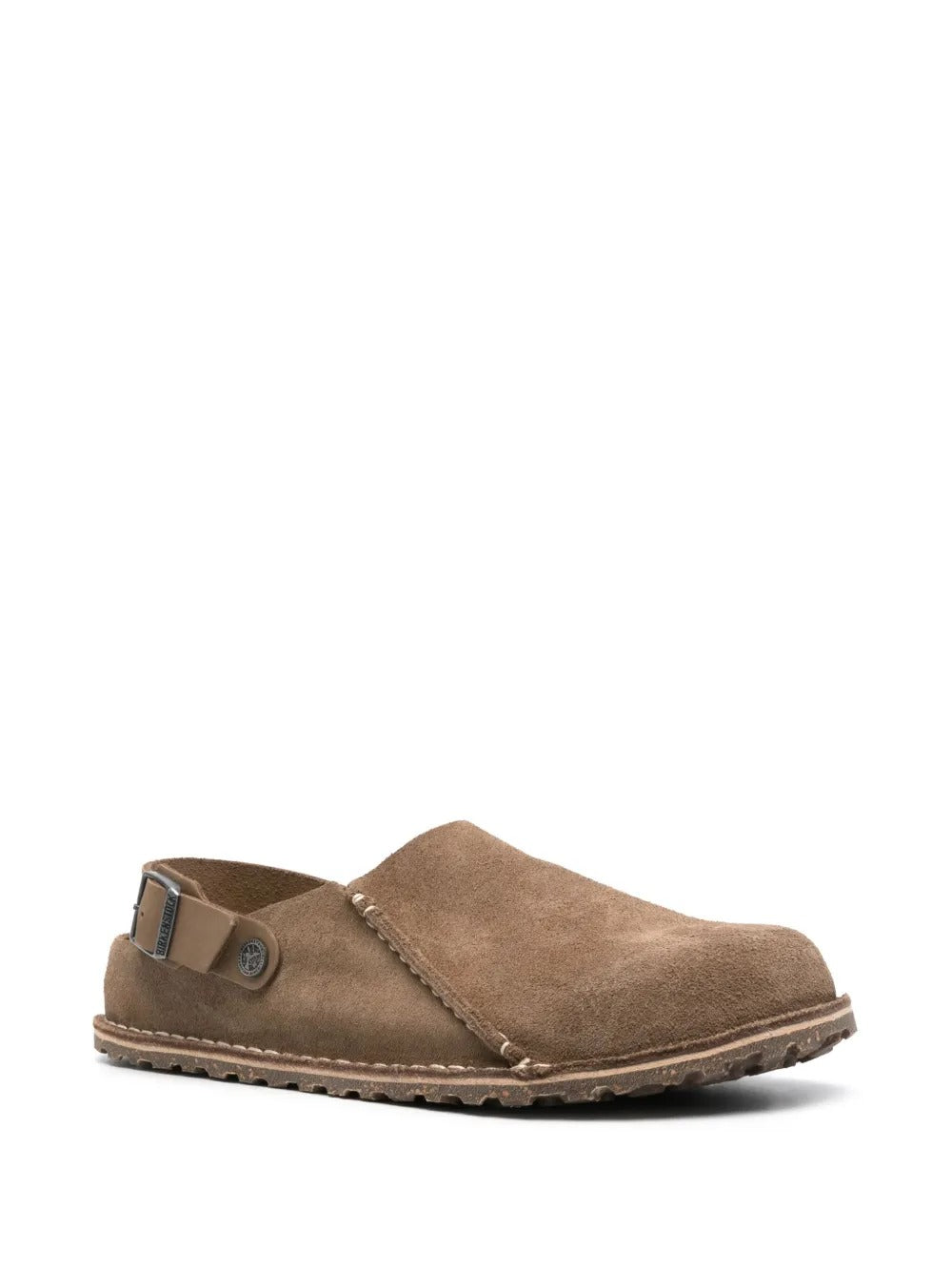 Brown sandals, front view