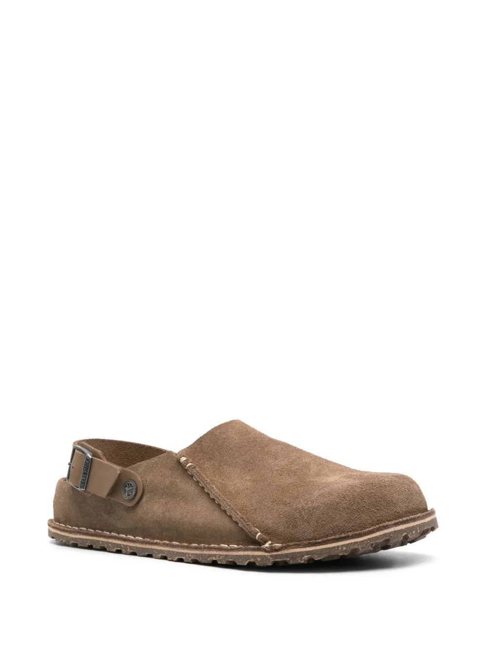 Brown sandals, front view