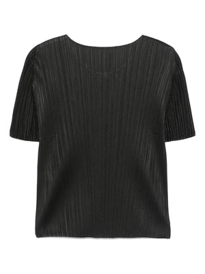 PLEATS PLEASE ISSEY MIYAKE - Women Basics Roundneck T-Shirt