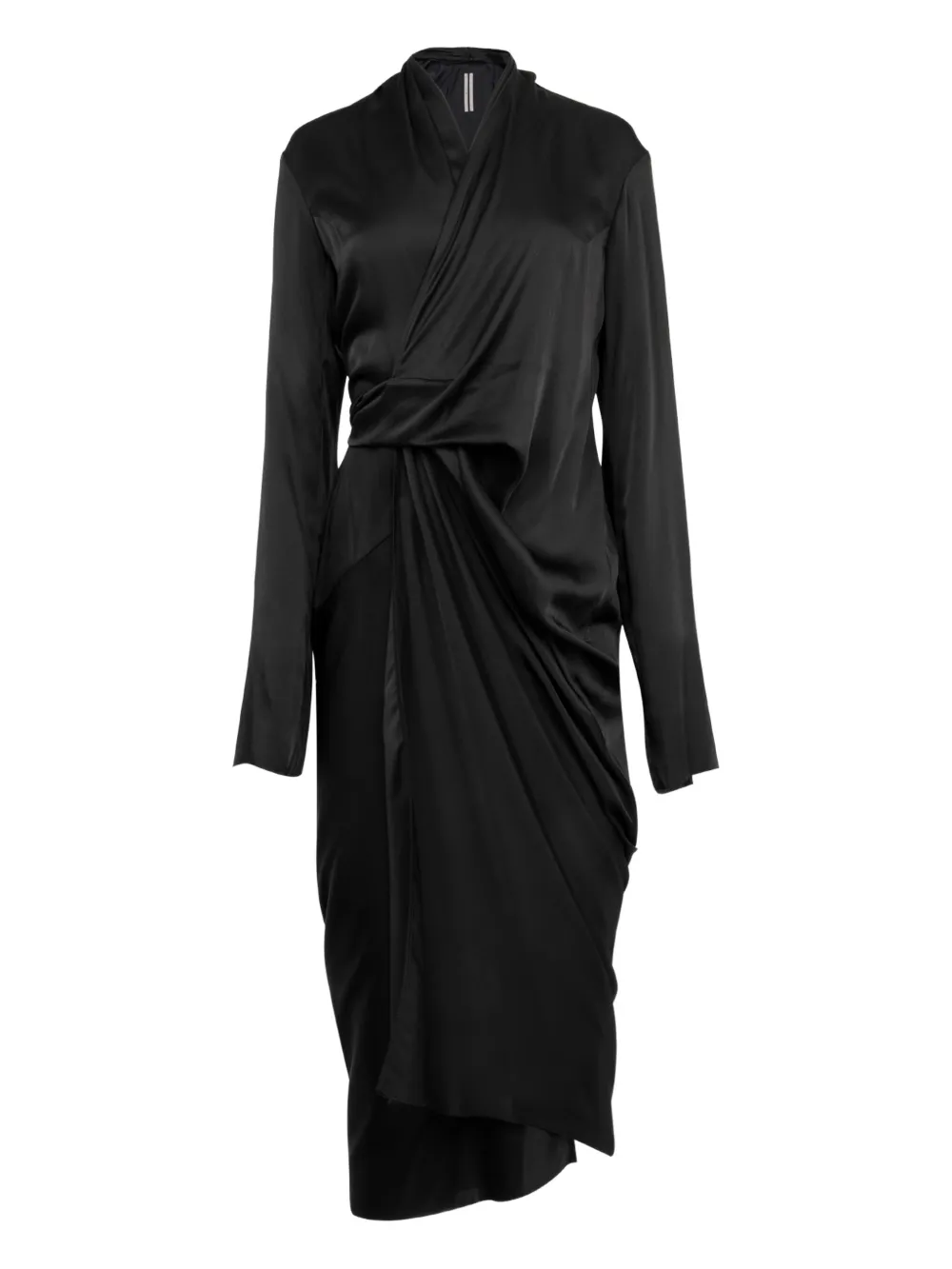 RICK OWENS - Women Charmeuse Wrap Dress Atelier New York RICK OWENS - Women Charmeuse Wrap Dress Atelier New York