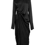 Black dress, front view