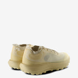 White sneaker, back view