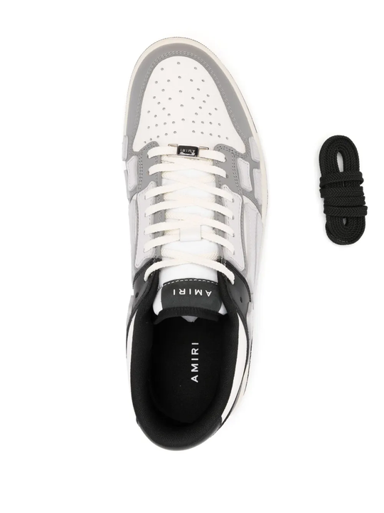 Grey shoes, front view