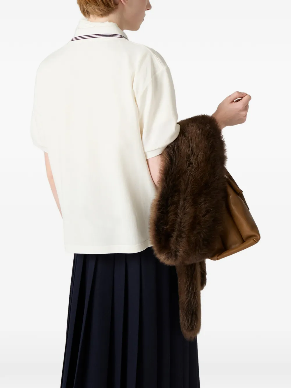 white shirt, full body view