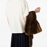 white shirt, full body view