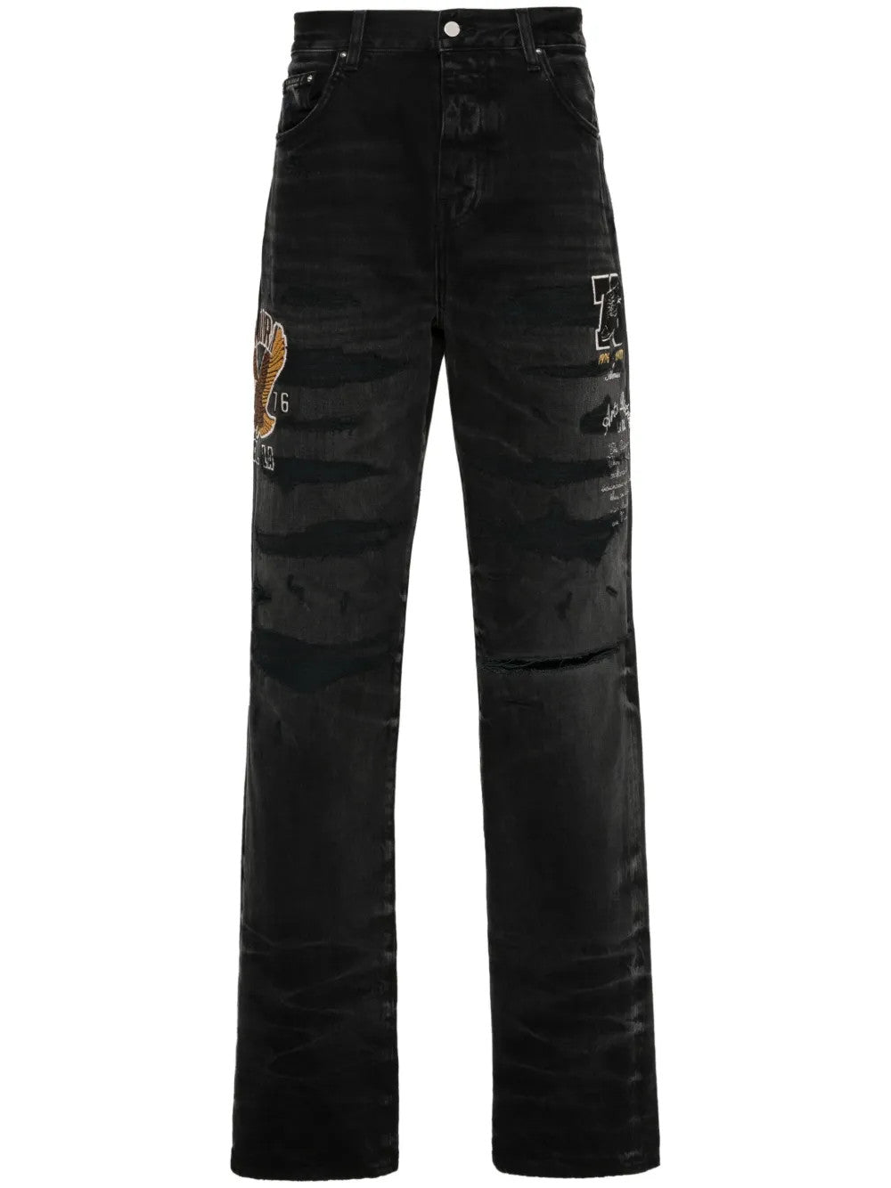 Black jeans, front view