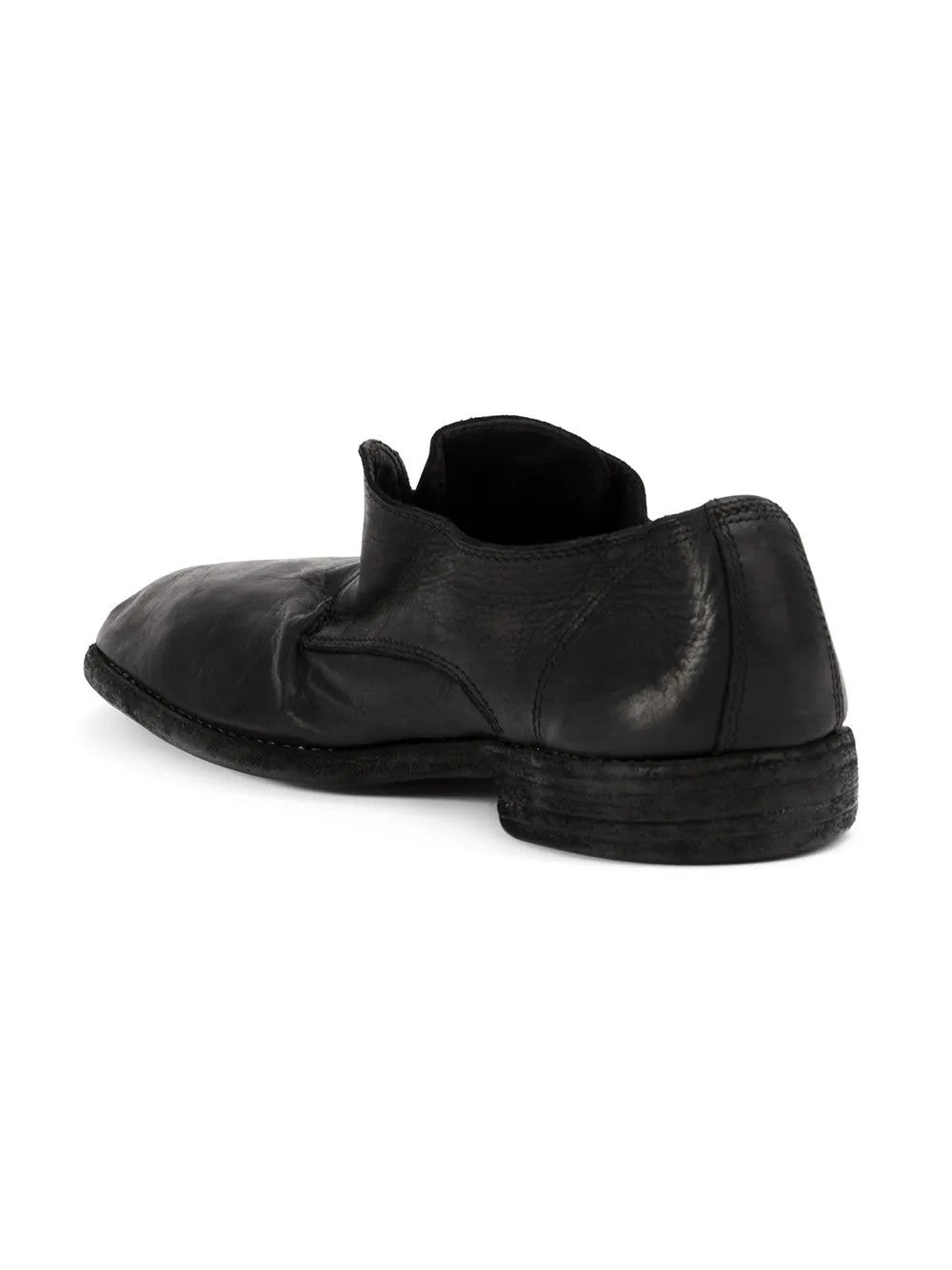 Black shoes, front view