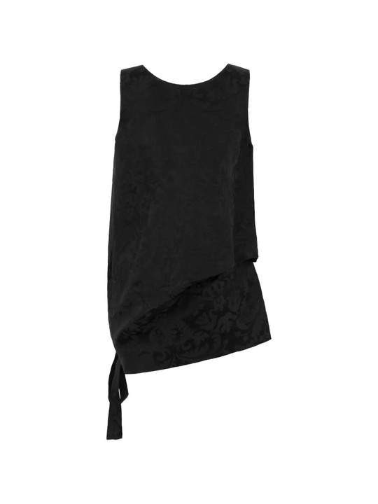 Bluck tops back view