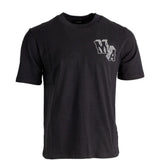 Black t-shirt, front view