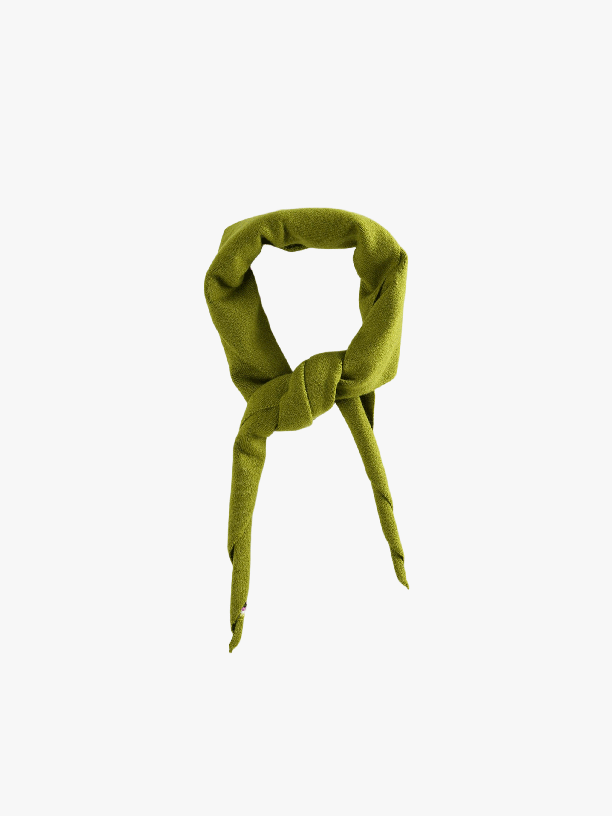 green scarves,front view