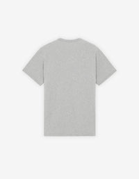 MAISON KITSUNE Men Grey Fox Head Patch Classic Tee-Shirt