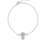 Pink jewelry, front view