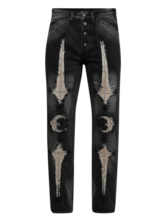 black jeans, front view