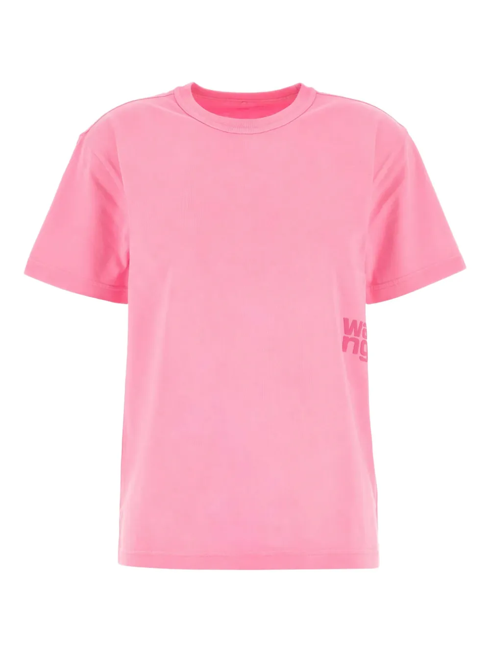 Pink t-shirt,front view