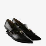 Black heels, side view