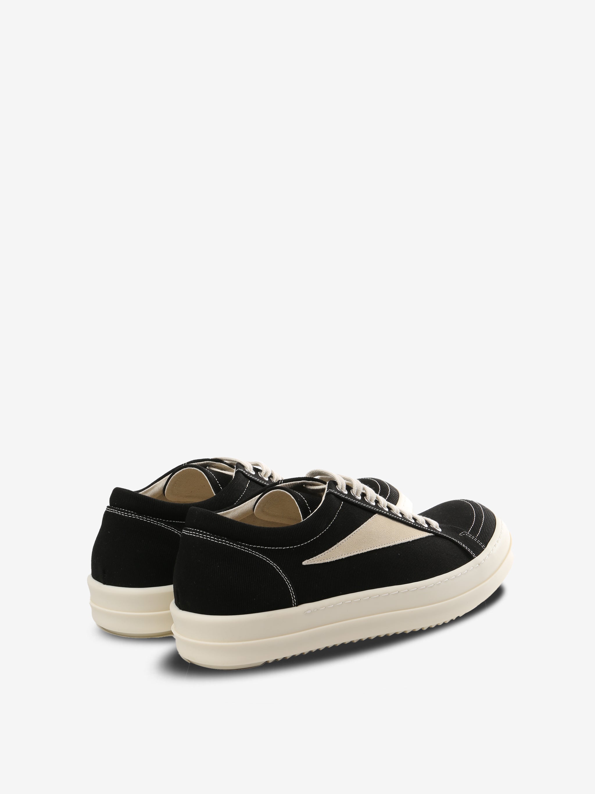 Black sneakers,back view