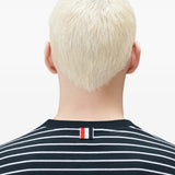 Navy t-shirt, front view