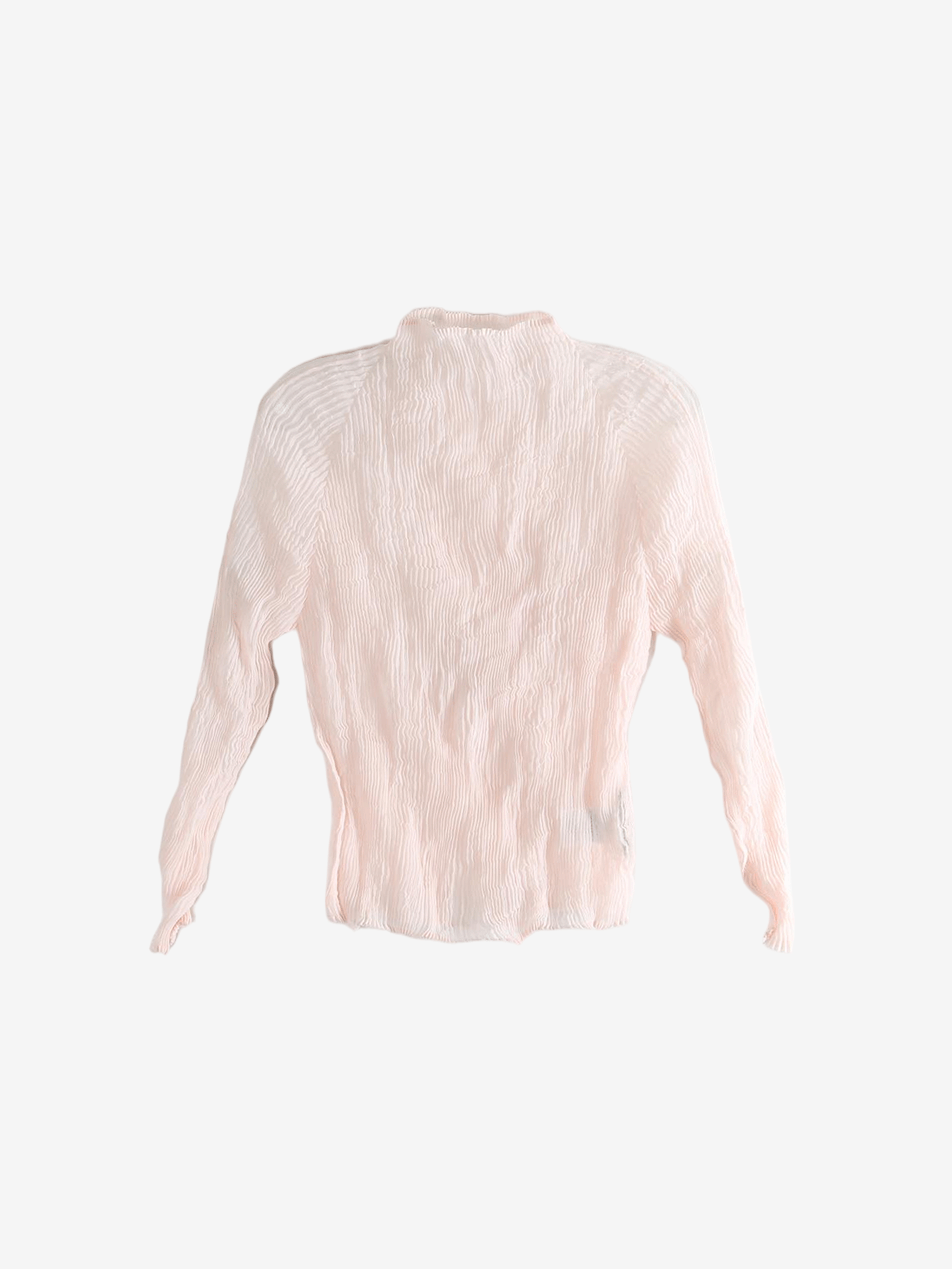 Pink shirt, front view