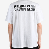 White t-shirt, front view