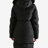 Black coats, full body view