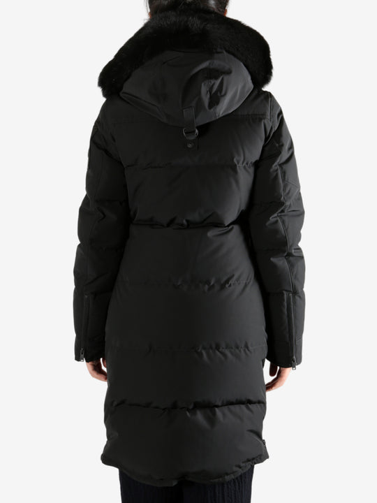 Black coats, full body view