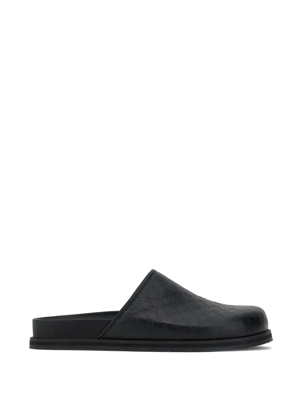 Black shoes, side view