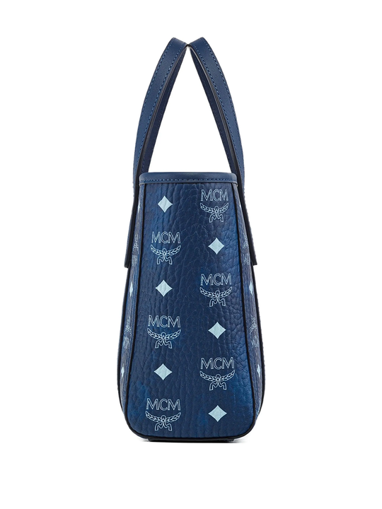 Blue bag, side view