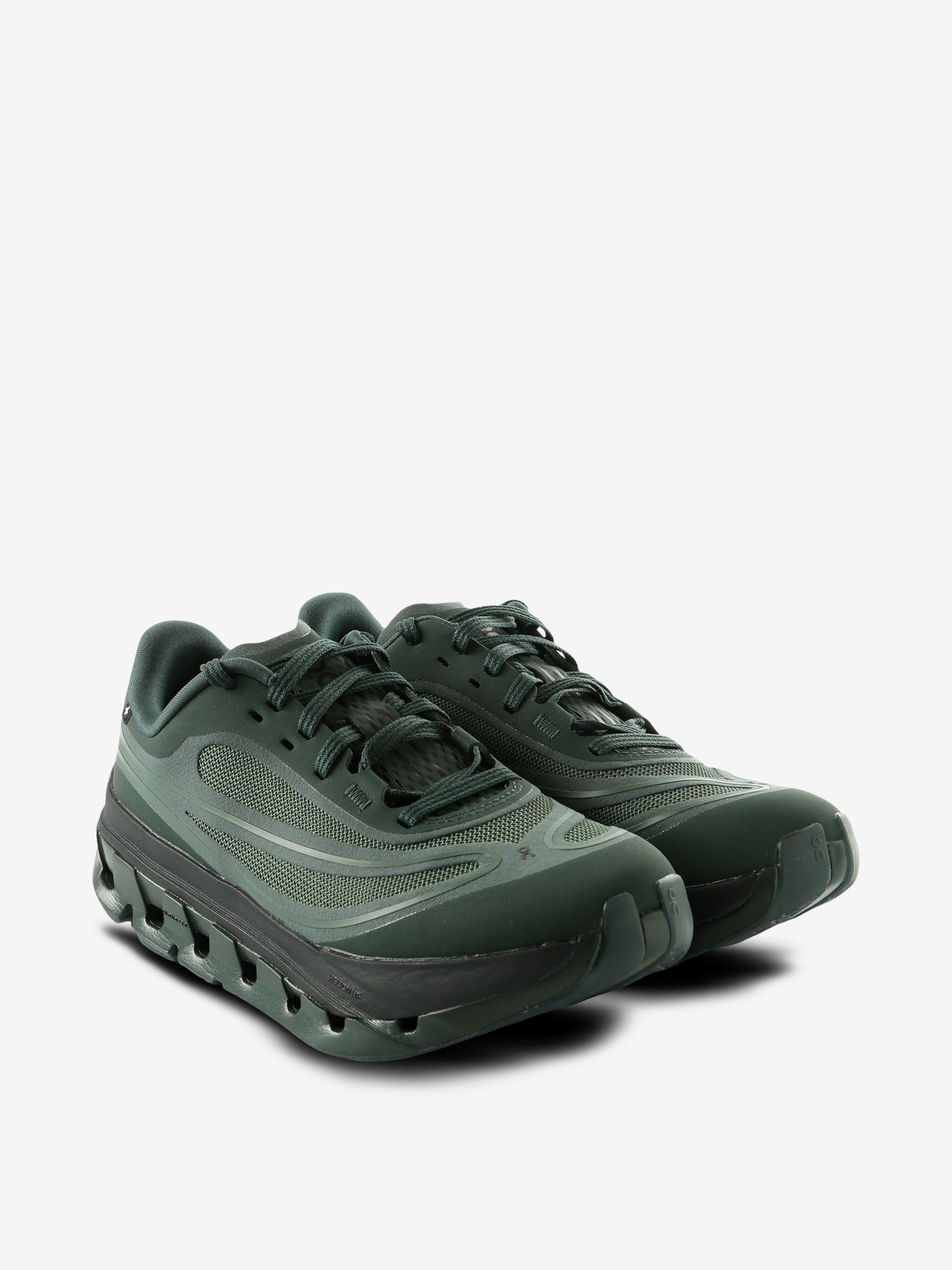 Green shoe,side view