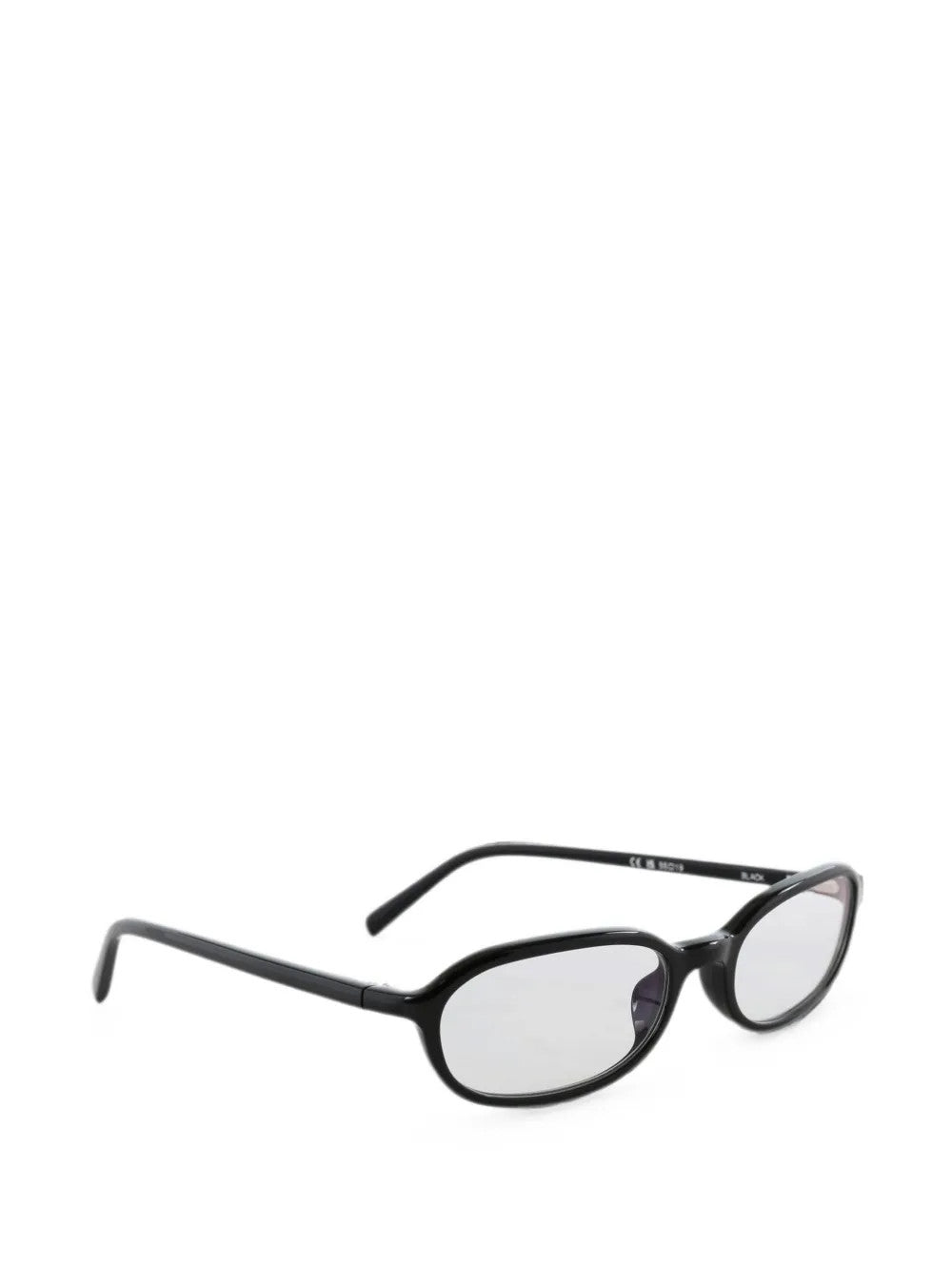 Black eyewear, front view