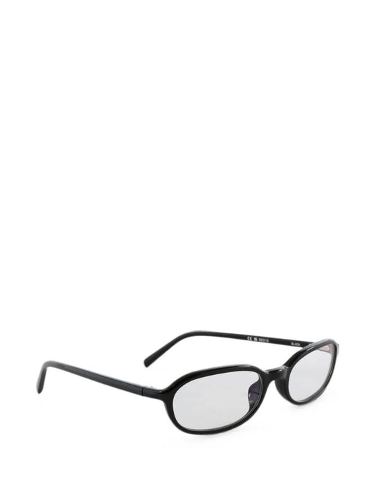 Black eyewear, front view
