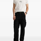 White t-shirts, full body view