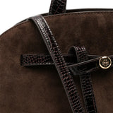 Close up of Brown bag, showing detail