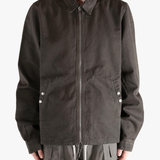 Brown jacket, front view