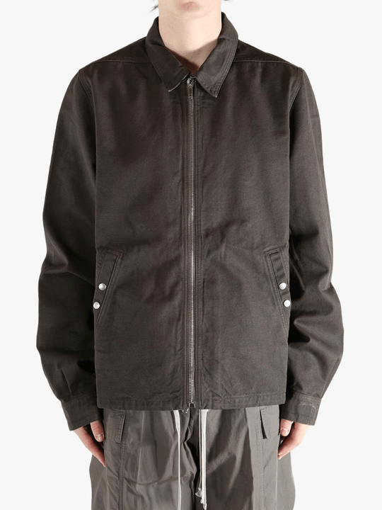 Brown jacket, front view