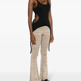 Black top,full body view