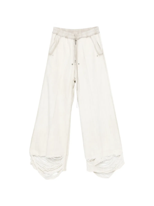 White pants, front view