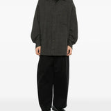 ZIGGY CHEN - Men Cocoon-Shaped Shirt