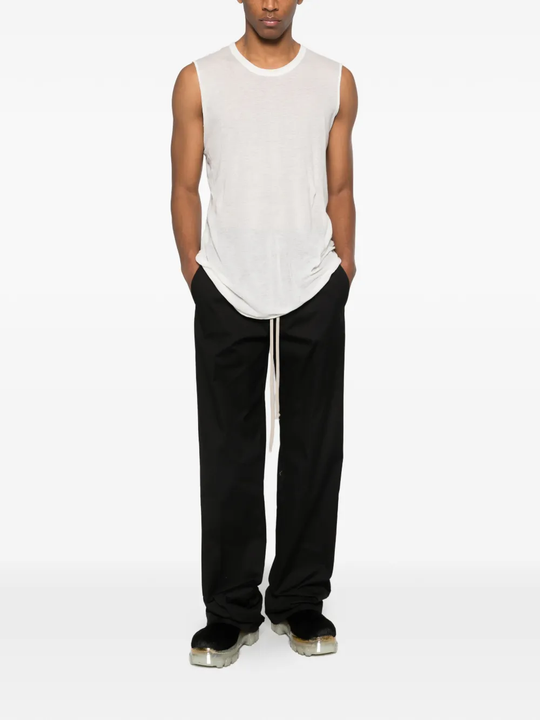 Black pants, full body view