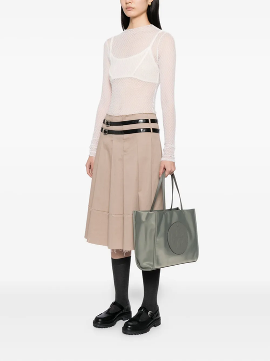 grey bag, full body view