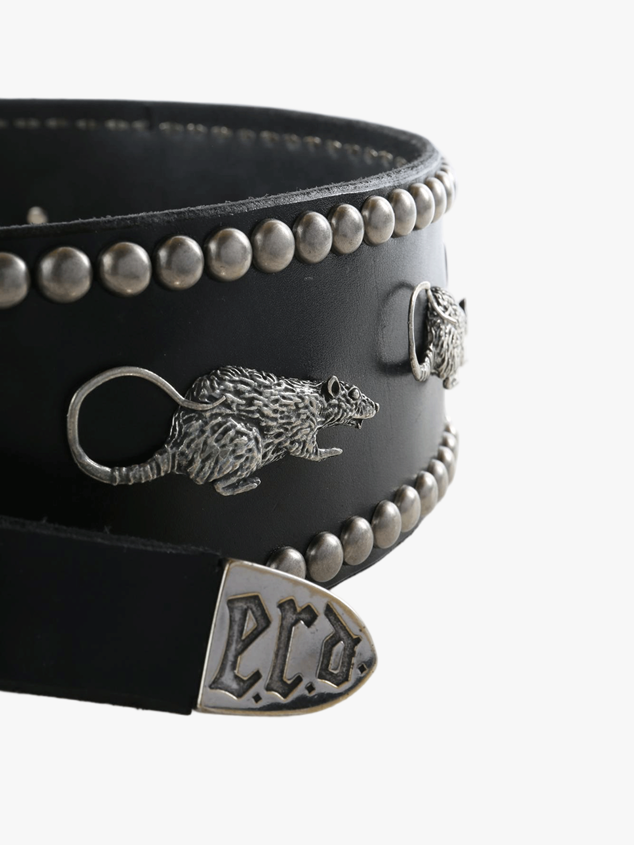Black belt, side view