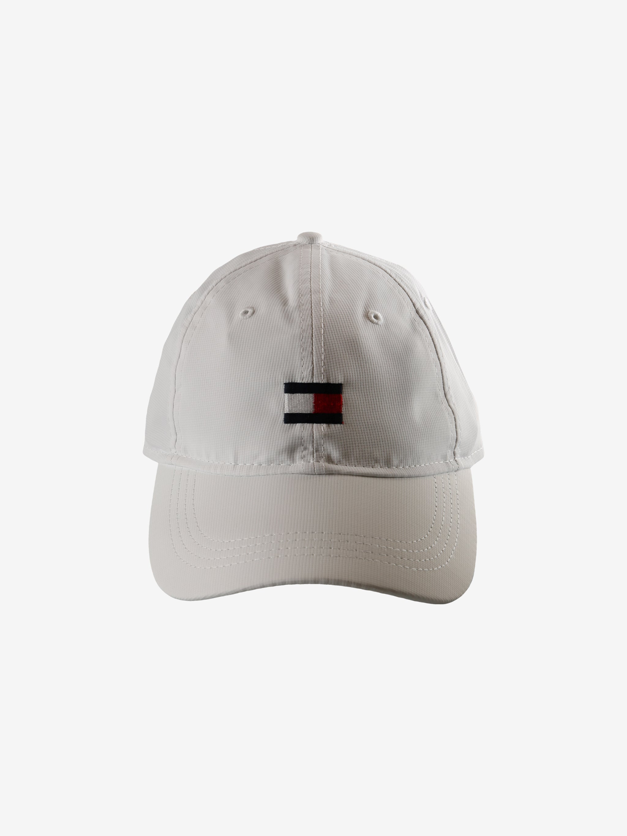 White hat, front view