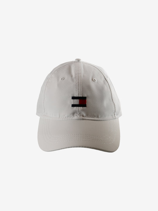 White hat, front view