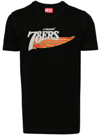 DIESEL Men 78ERS Logo T-Shirt