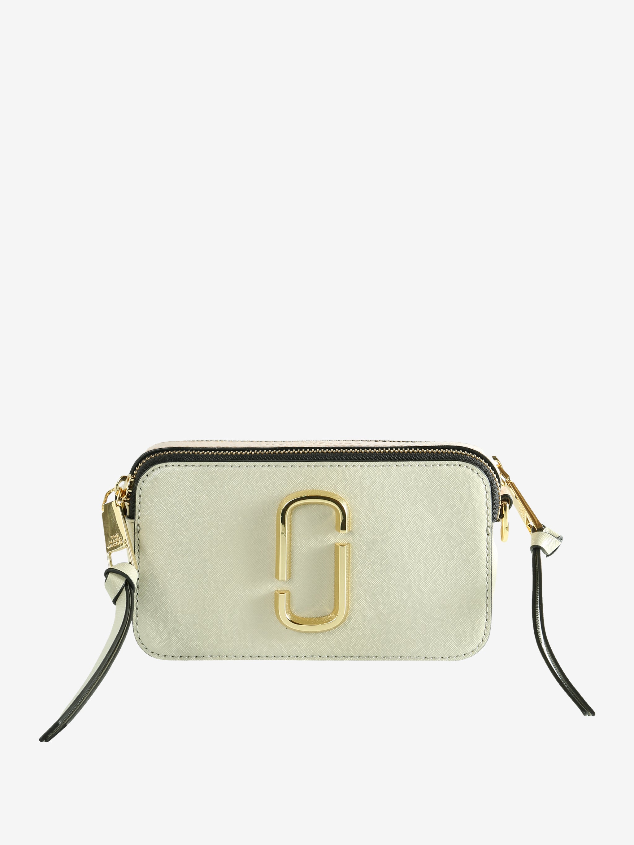 Tan bag, front view