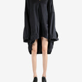 Black dress, full body view