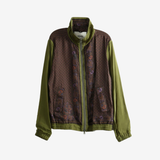 Green jacket, front view