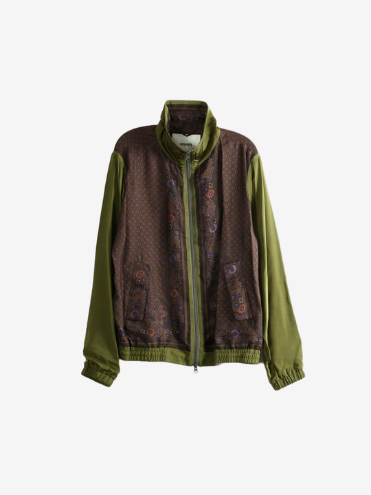 Green jacket, front view