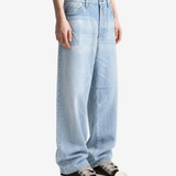 Blue jeans, full body view