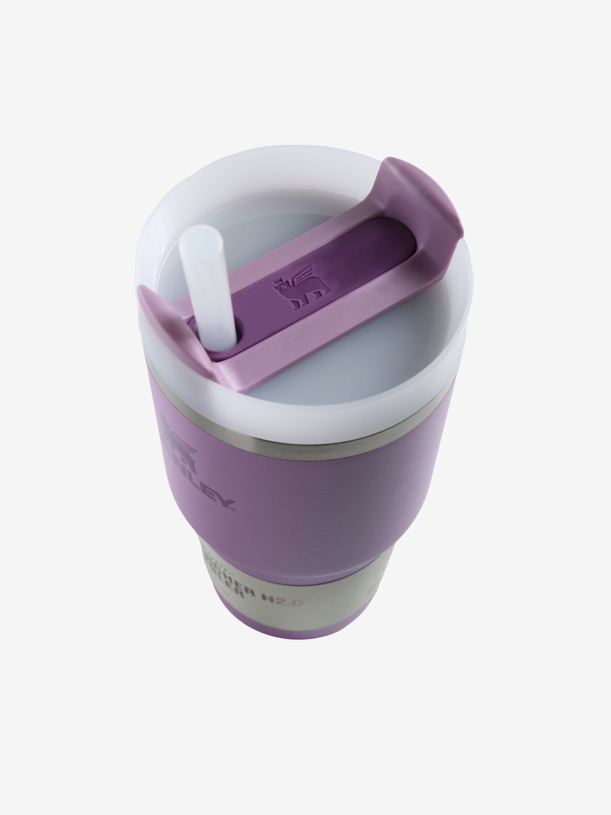 Purple tumbler,top view