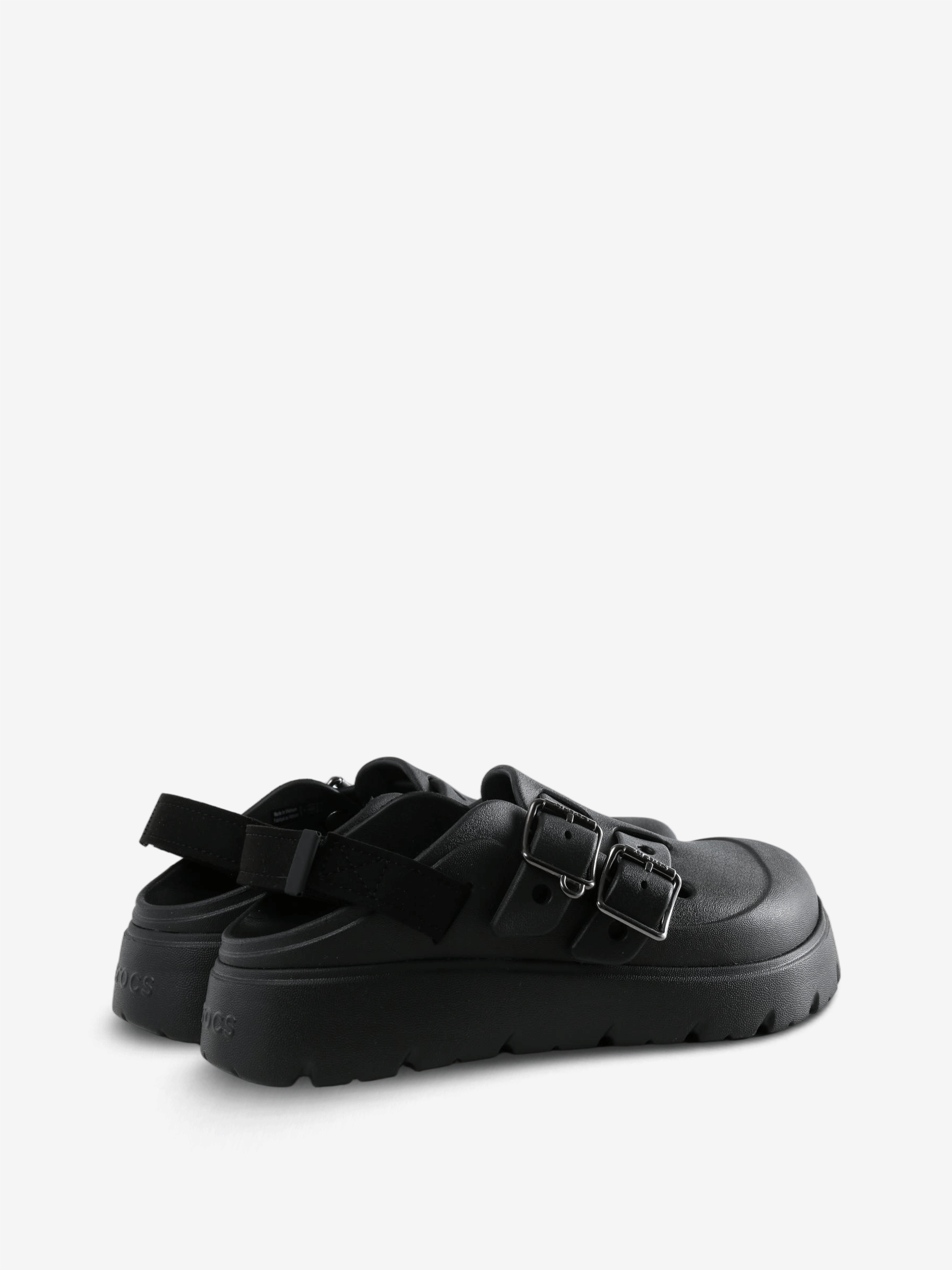 Black shoes, side view